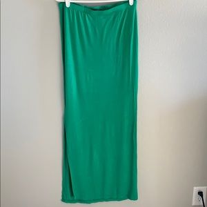 Atmosphere Green Maxi Skirt Size S